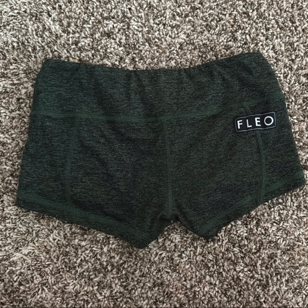 FLEO Women's Green Shorts size SM